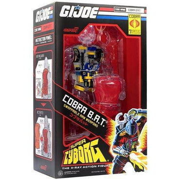 Super7 G.I. Joe Cobra B.A.T. Super Cyborg Vinyl Figure - Select Figure(s) (Online Order Only)