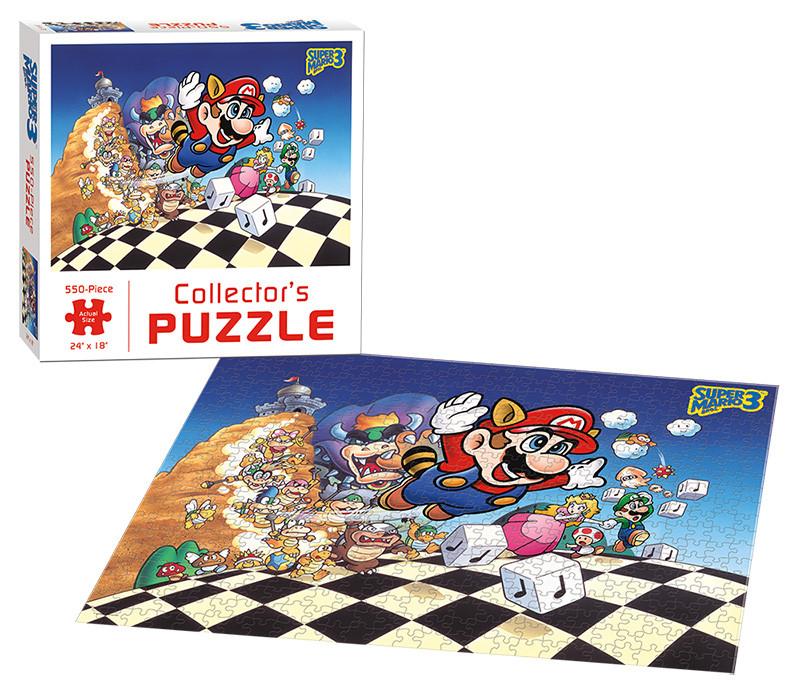Super Mario Bros 3 550-Pc Puzzle (USAopolly) (ONLINE ORDER ONLY)
