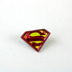 Superman Logo (DC Comics) Color Pewter Pin (Online Order Only)