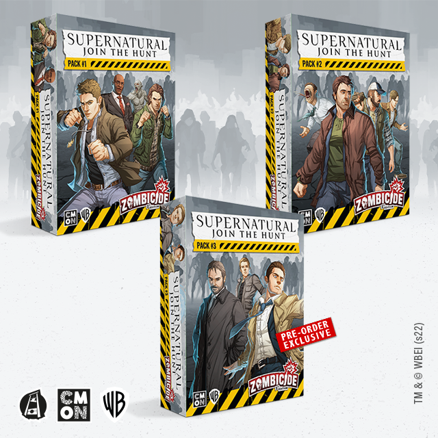 Zombicide: Supernatural Character Packs Bundle (ONLINE ORDER ONLY)