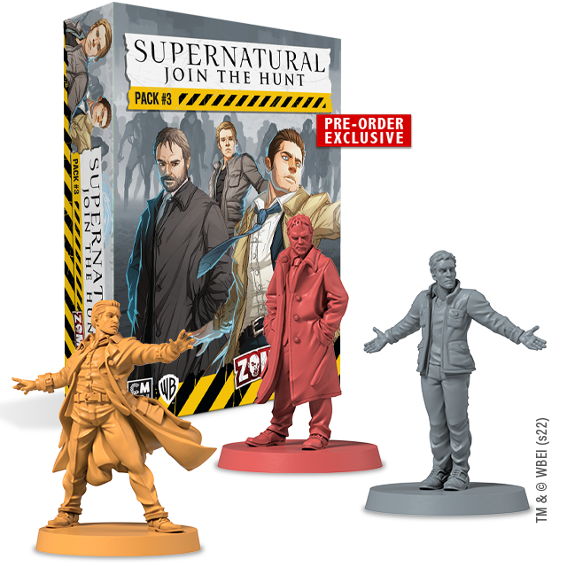 Zombicide: Supernatural Character Packs Bundle (ONLINE ORDER ONLY)