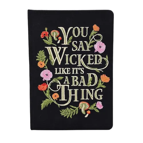 Wicked Embroidered Journal - Hardcover (ONLINE ORDER ONLY)