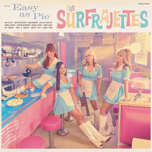 Surfrajettes, The - Easy As Pie ("Key Lime" Colored Vinyl) [Vinyl] (ONLINE ORDER ONLY)
