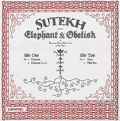Sutekh - Elephant & Obelisk [Vinyl] (ONLINE ORDER ONLY)