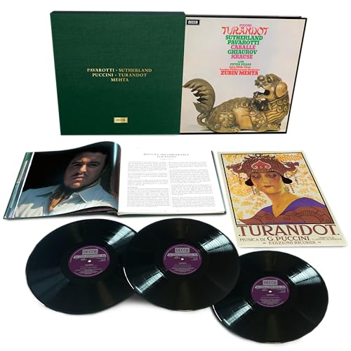 Sutherland/Caballe/Pavarotti/London Philharmonic - Puccini: Turnadot [3Lp] [Vinyl]