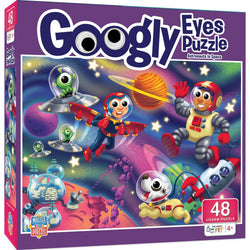 Googly Eyes - Astronauts in Outer Space 48 Piece Jigsaw Puzzle (ONLINE ORDER ONLY)