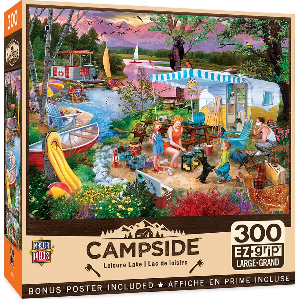 Campside - Leisure Lake 300 Piece EZ Grip Jigsaw Puzzle (ONLINE ORDER ONLY)