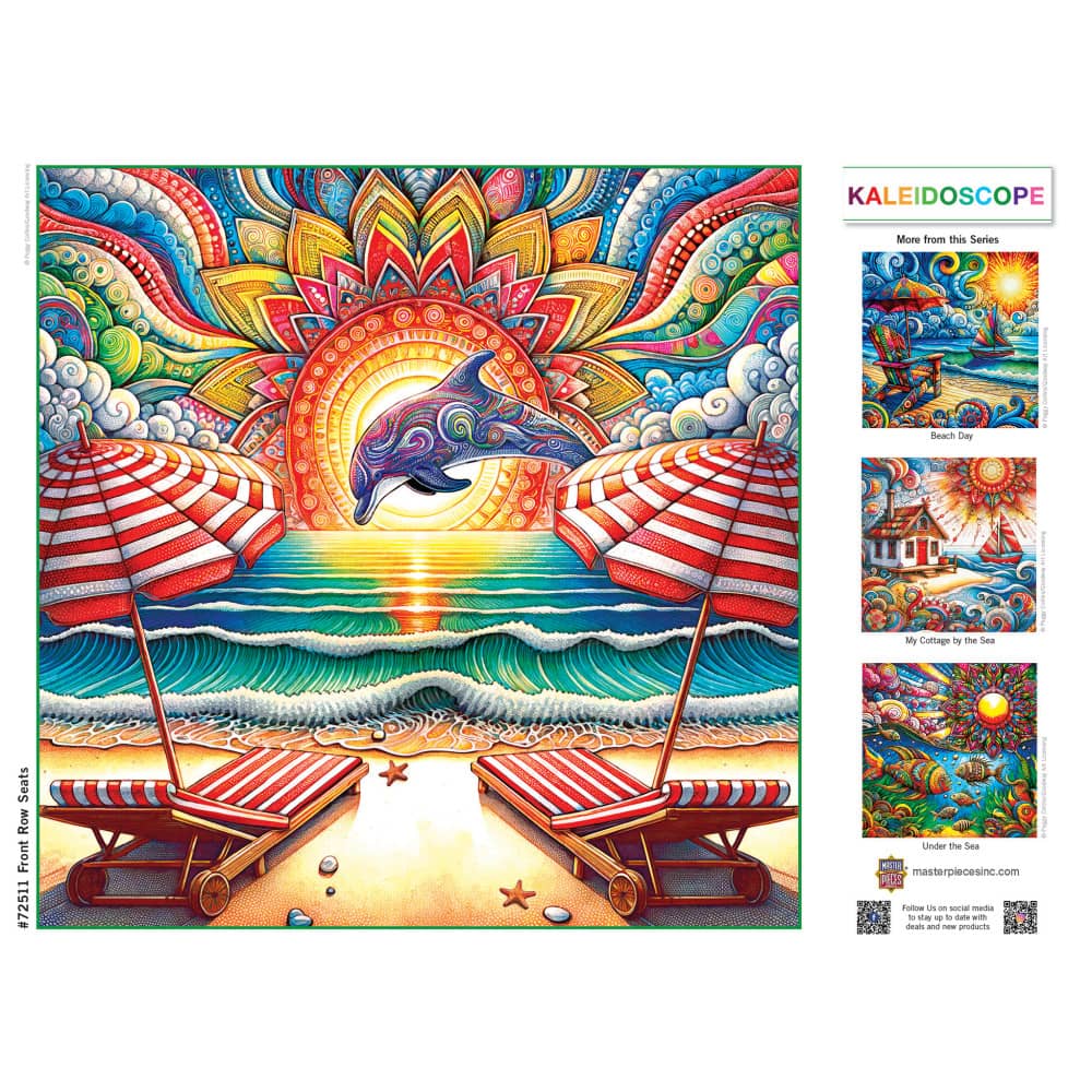 Kaleidoscope - Front Row Seats 1000 Piece Jigsaw Puzzle