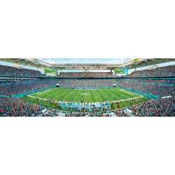 Miami Dolphins - 1000 Piece Panoramic Jigsaw Puzzle (ONLINE ORDER ONLY)