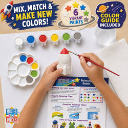 Space Adventure - Plaster Figurine Paint Set