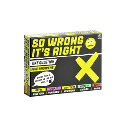 So Wrong It's Right (ONLINE ORDER ONLY)