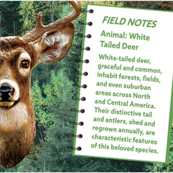 White Tail Deer 100 Piece Shaped Jigsaw Puzzle (ONLINE ORDER ONLY)