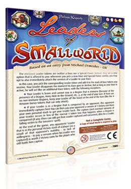 Small World: Leaders of Small World Expansion (ONLINE ORDER ONLY)