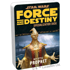 Star Wars: Force and Destiny: Prophet Specialization Deck (ONLINE ORDER ONLY)