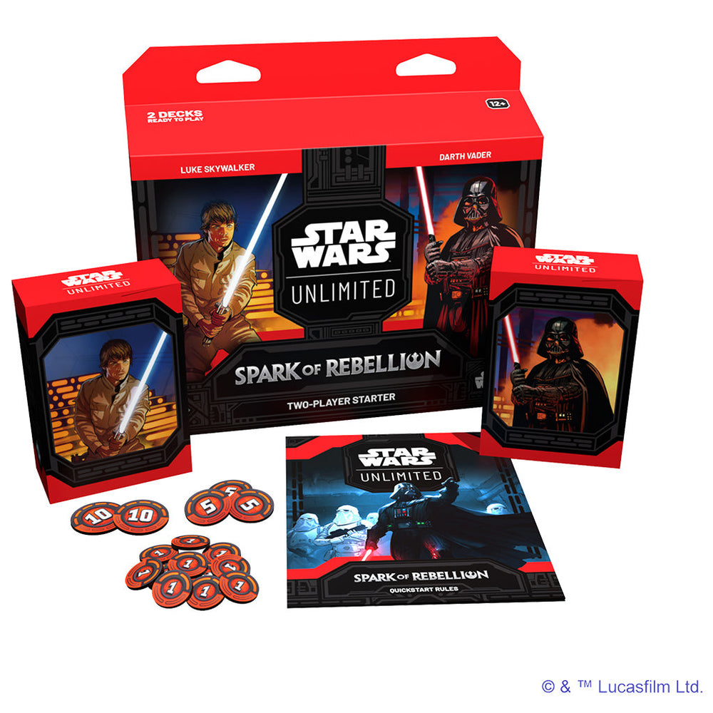 Star Wars: Unlimited - Spark of Rebellion Two-Player Starter (ONLINE ORDER ONLY)