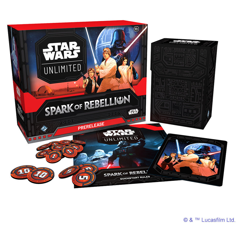 Star Wars: Unlimited - Spark of Rebellion Prerelease Box (ONLINE ORDER ONLY)
