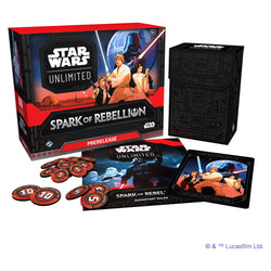 Star Wars: Unlimited - Spark of Rebellion Prerelease Box (ONLINE ORDER ONLY)