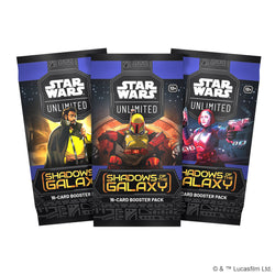 Star Wars: Unlimited - Shadows of the Galaxy Booster Display (ONLINE ORDER ONLY)