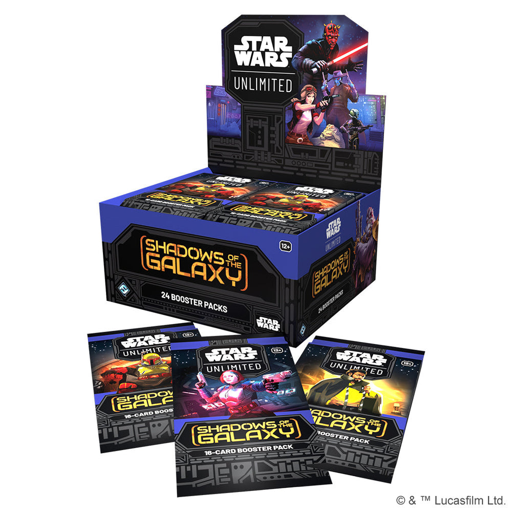 Star Wars: Unlimited - Shadows of the Galaxy Booster Display (ONLINE ORDER ONLY)