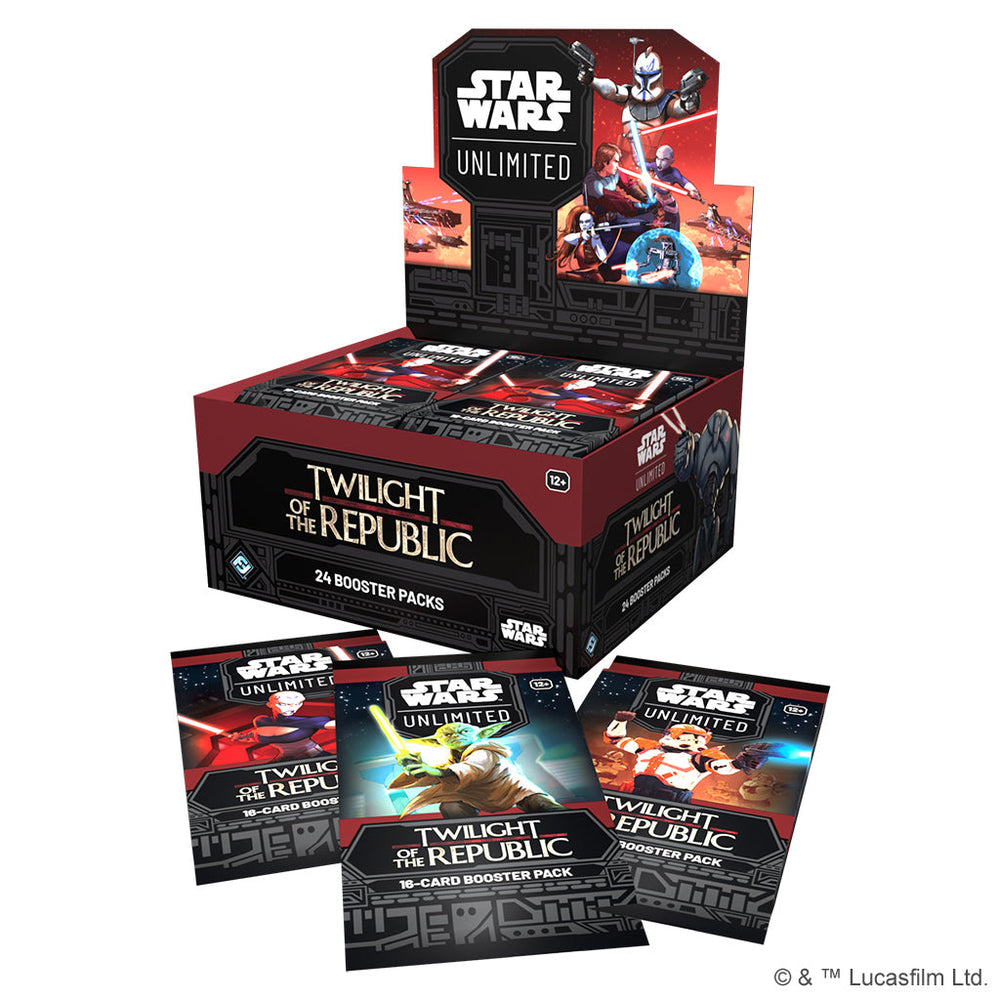 Star Wars: Unlimited - Twilight of the Republic Booster Display (ONLINE ORDER ONLY)
