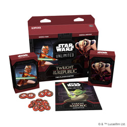 Star Wars Unlimited: Twilight of the Republic Two-Player Starter Kit (ONLINE ORDER ONLY)