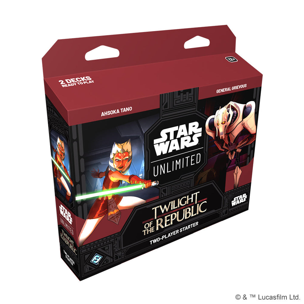 Star Wars Unlimited: Twilight of the Republic Two-Player Starter Kit (ONLINE ORDER ONLY)