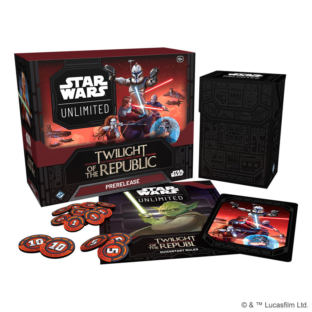 Star Wars: Unlimited - Twilight of the Republic Prerelease Box (ONLINE ORDER ONLY)