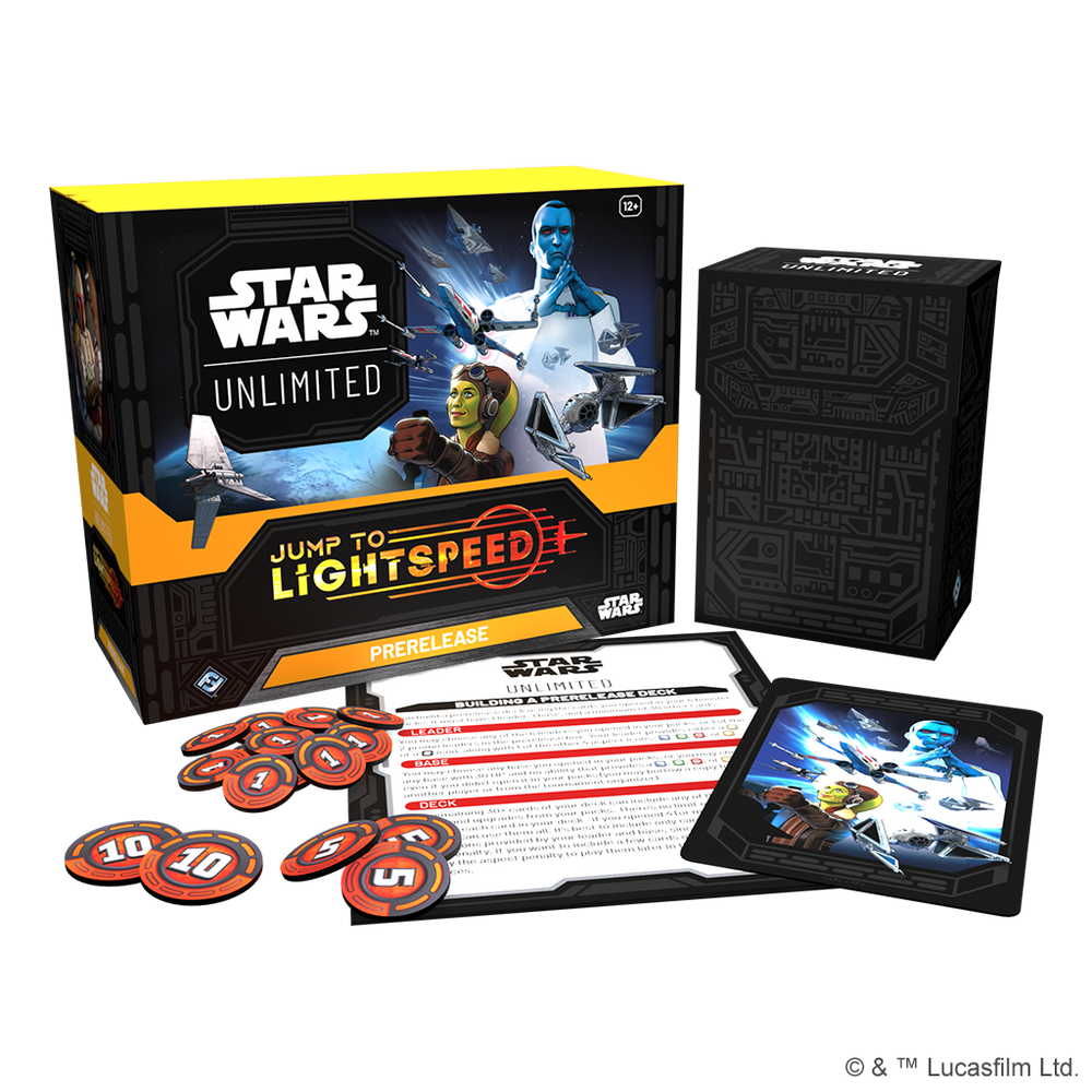 Star Wars: Unlimited - Jump to Lightspeed Prerelease Box (ONLINE ORDER ONLY)