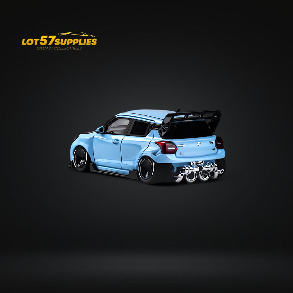 YTM Suzuki Swift 3rd Gen Zephyr Modified Version Rear Engine Concept SKY BLUE 1:64 (ONLINE ORDER ONLY)