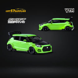 YTM Suzuki Swift 3rd Gen Zephyr Modified Version Rear Engine Concept GREEN 1:64 (ONLINE ORDER ONLY)