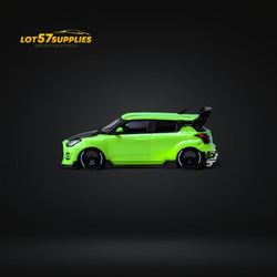 YTM Suzuki Swift 3rd Gen Zephyr Modified Version Rear Engine Concept GREEN 1:64 (ONLINE ORDER ONLY)