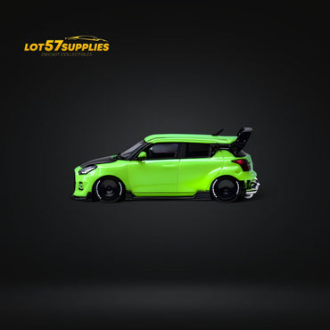 YTM Suzuki Swift 3rd Gen Zephyr Modified Version Rear Engine Concept GREEN 1:64 (ONLINE ORDER ONLY)