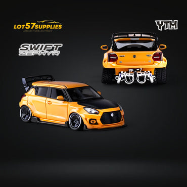 YTM Suzuki Swift 3rd Gen Zephyr Modified Version Rear Engine Concept Orange 1:64 (ONLINE ORDER ONLY)