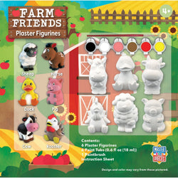 Farm Friends - Plaster Figurine Paint Set (ONLINE ORDER ONLY)