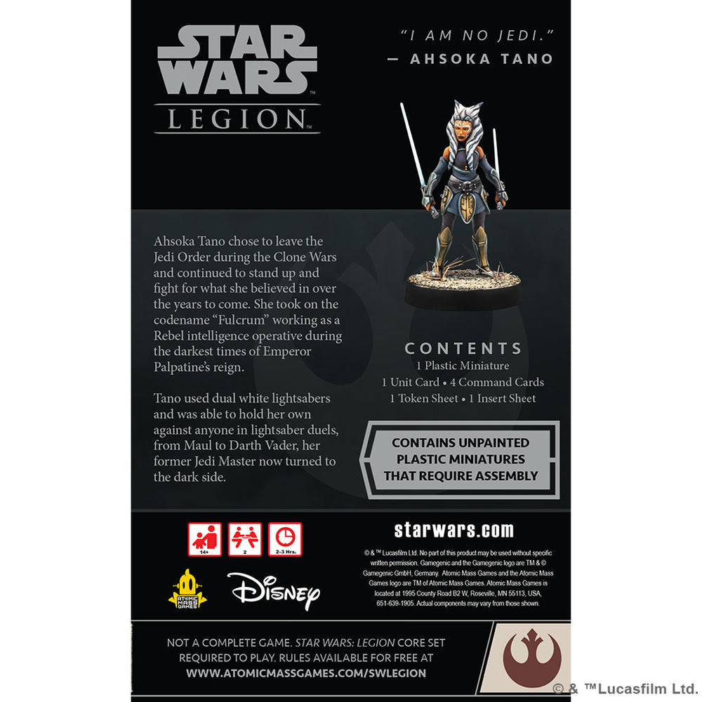 Star Wars: Legion - Ahsoka Tano Operative Expansion (ONLINE ORDER ONLY)
