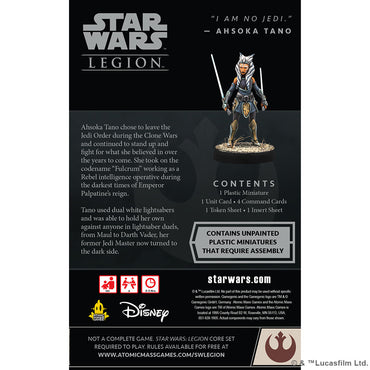 Star Wars: Legion - Ahsoka Tano Operative Expansion (ONLINE ORDER ONLY)