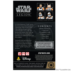 Star Wars: Legion - Clone Commander Cody Commander Expansion (ONLINE ORDER ONLY)