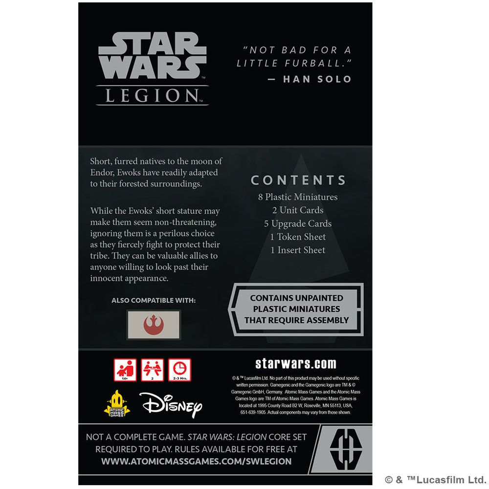 Star Wars Legion: Ewok Warriors Unit Expansion (ONLINE ORDER ONLY)