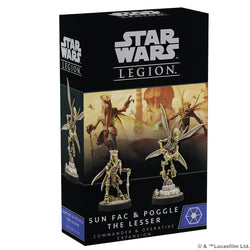 Star Wars Legion: Sun Fac and Poggle the Lesser - Operative and Commander Expansion (ONLINE ORDER ONLY)