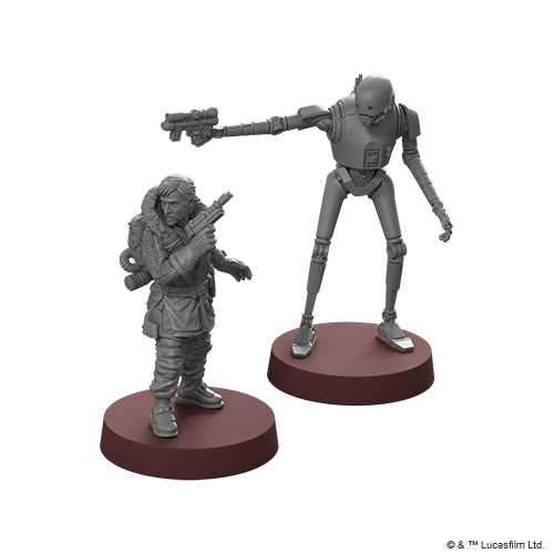 Star Wars: Legion - Cassian Andor and K-2SO Commander Expansion (ONLINE ORDER ONLY)