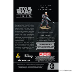 Star Wars Legion: Gar Saxon (ONLINE ORDER ONLY)