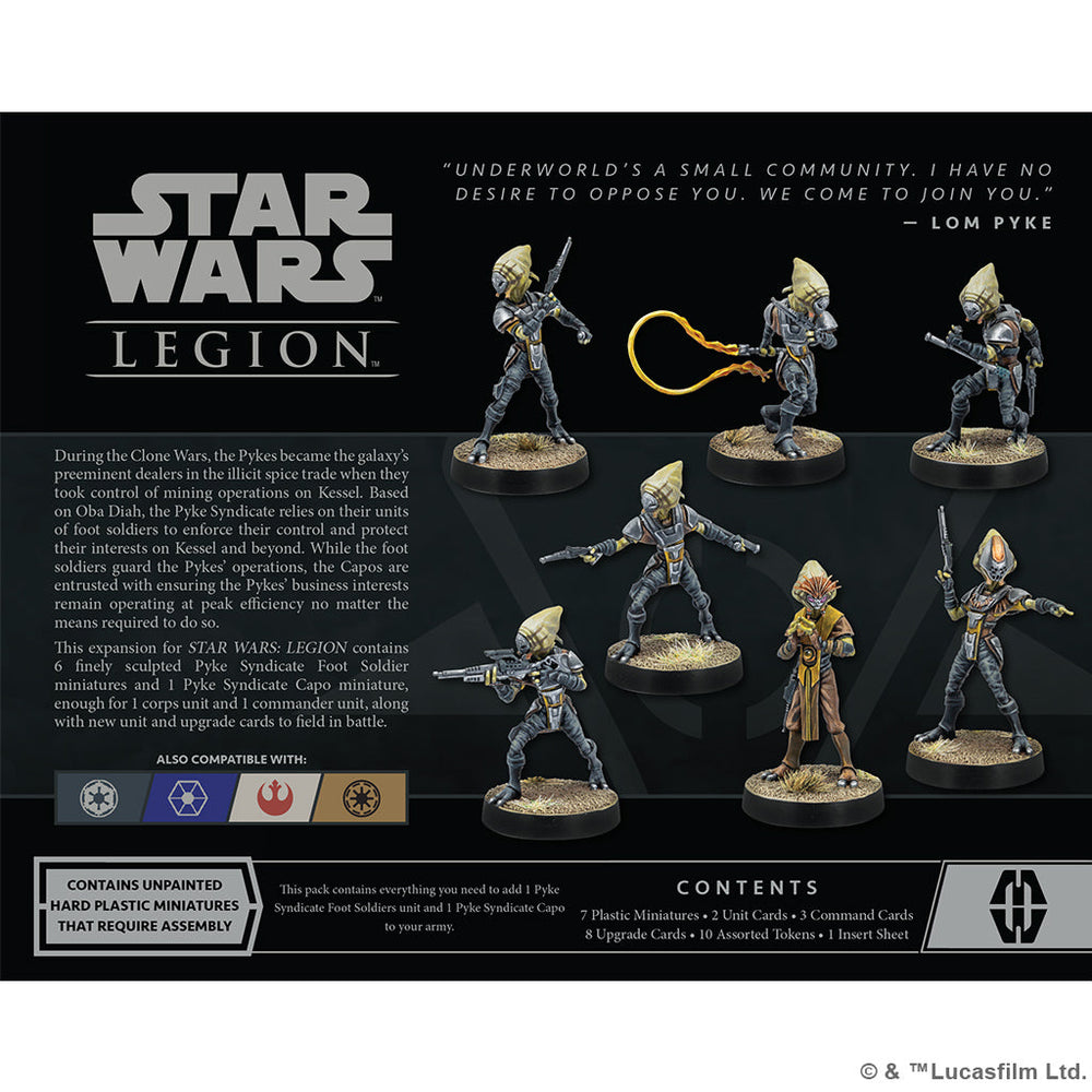 Star Wars Legion: Pyke Syndicate Foot Soldiers (ONLINE ORDER ONLY)