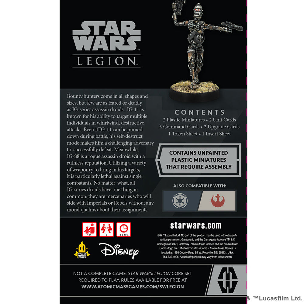 Star Wars Legion: IG-Series Assassin Droids (ONLINE ORDER ONLY)