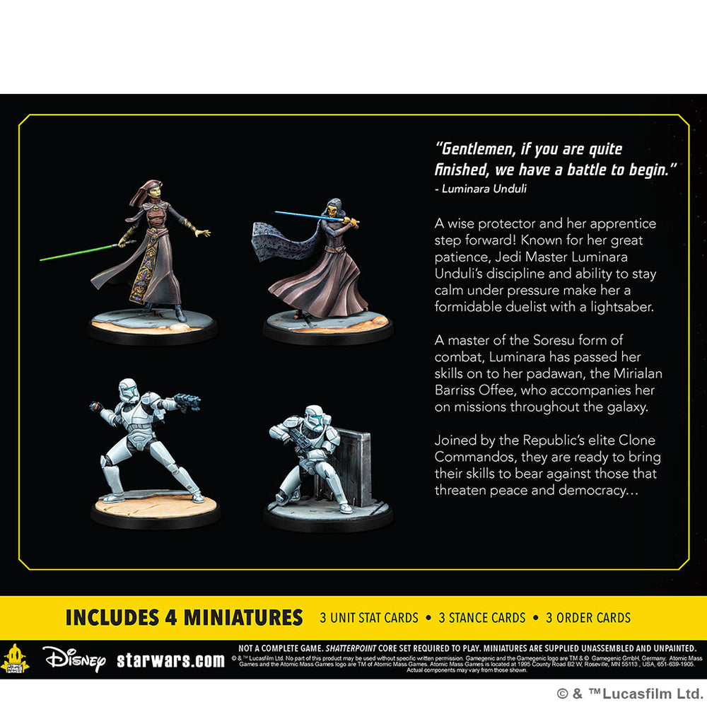 Star Wars Shatterpoint: Plans and Preparation Squad Pack (ONLINE ORDER ONLY)