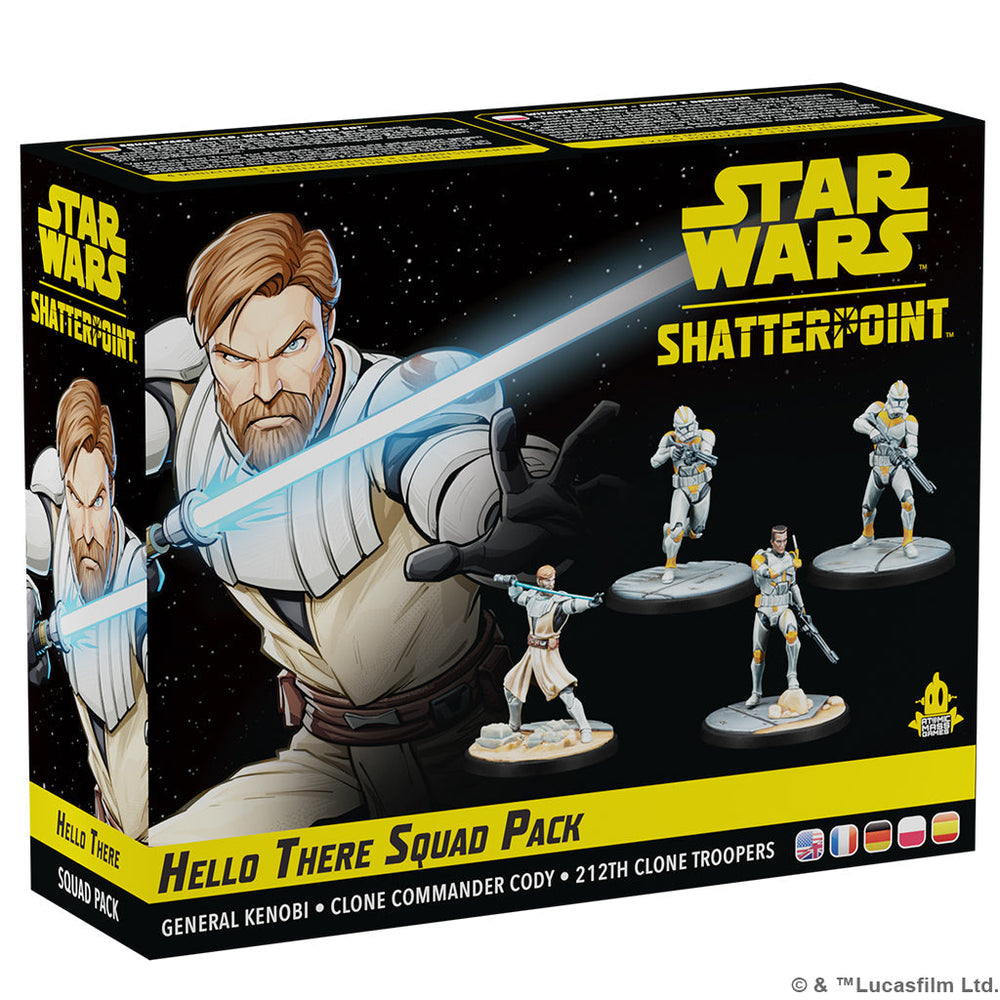 Star Wars Shatterpoint: Hello There - General Obi-Wan Kenobi Squad Pack (ONLINE ORDER ONLY)