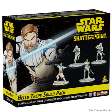 Star Wars Shatterpoint: Hello There - General Obi-Wan Kenobi Squad Pack (ONLINE ORDER ONLY)