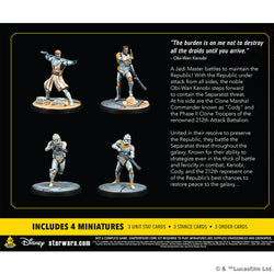 Star Wars Shatterpoint: Hello There - General Obi-Wan Kenobi Squad Pack (ONLINE ORDER ONLY)