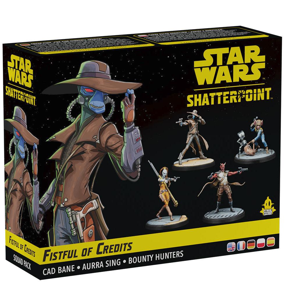 Star Wars Shatterpoint: Fistful of Credits - Cad Bane Squad Pack (ONLINE ORDER ONLY)