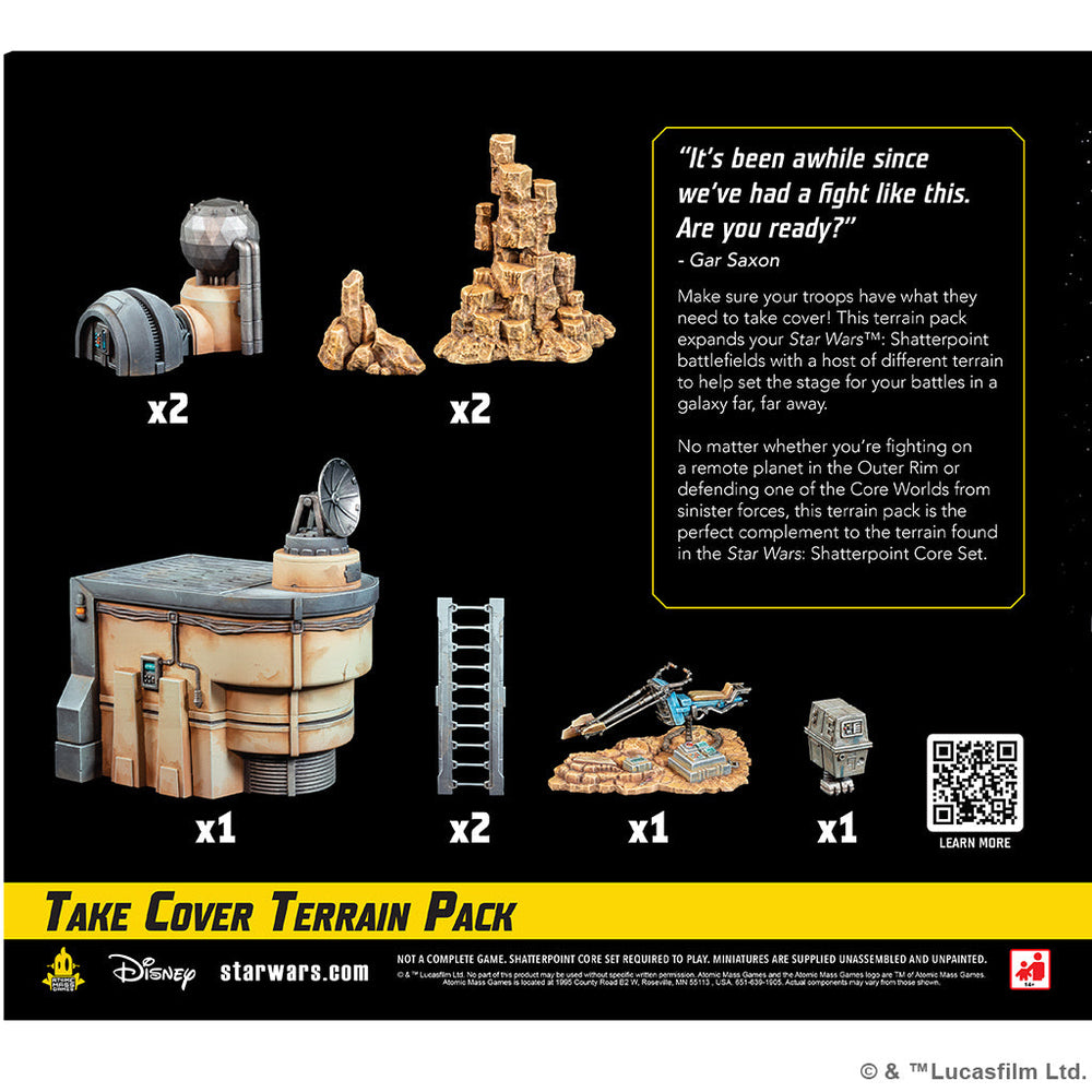 Star Wars Shatterpoint: Take Cover Terrain Pack (ONLINE ORDER ONLY)