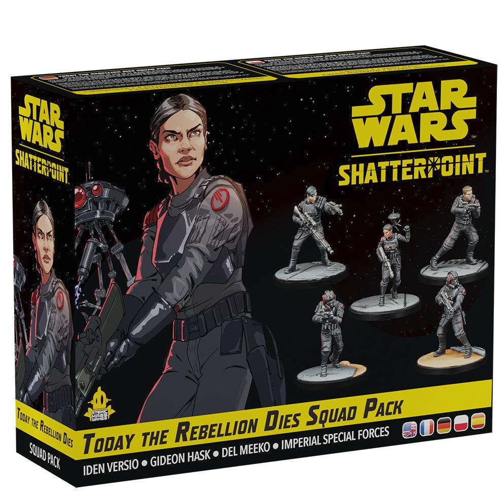 Star Wars Shatterpoint: Today the Rebellion Dies Squad Pack (ONLINE ORDER ONLY)
